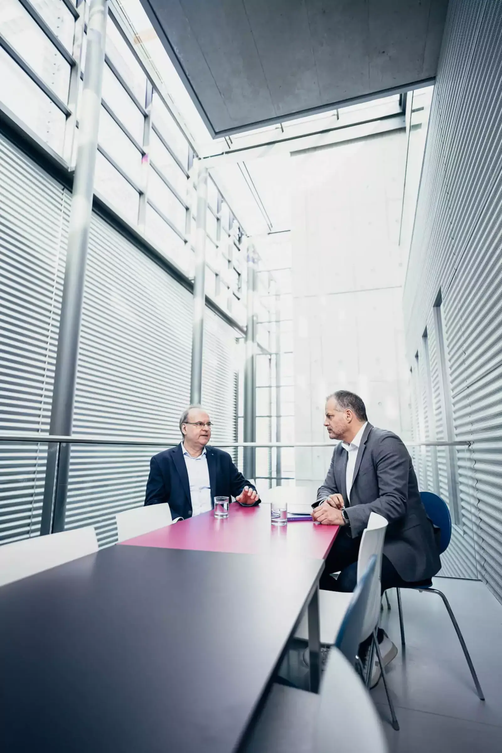 A conversation between Professor Alexander Michaelis and Dr. Werner Ponikwar