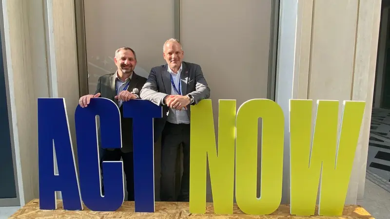 Jorgo Chatzimarkakis and Werner Ponikwar together at ACT NOW